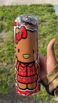 Hello K red tumbler cup