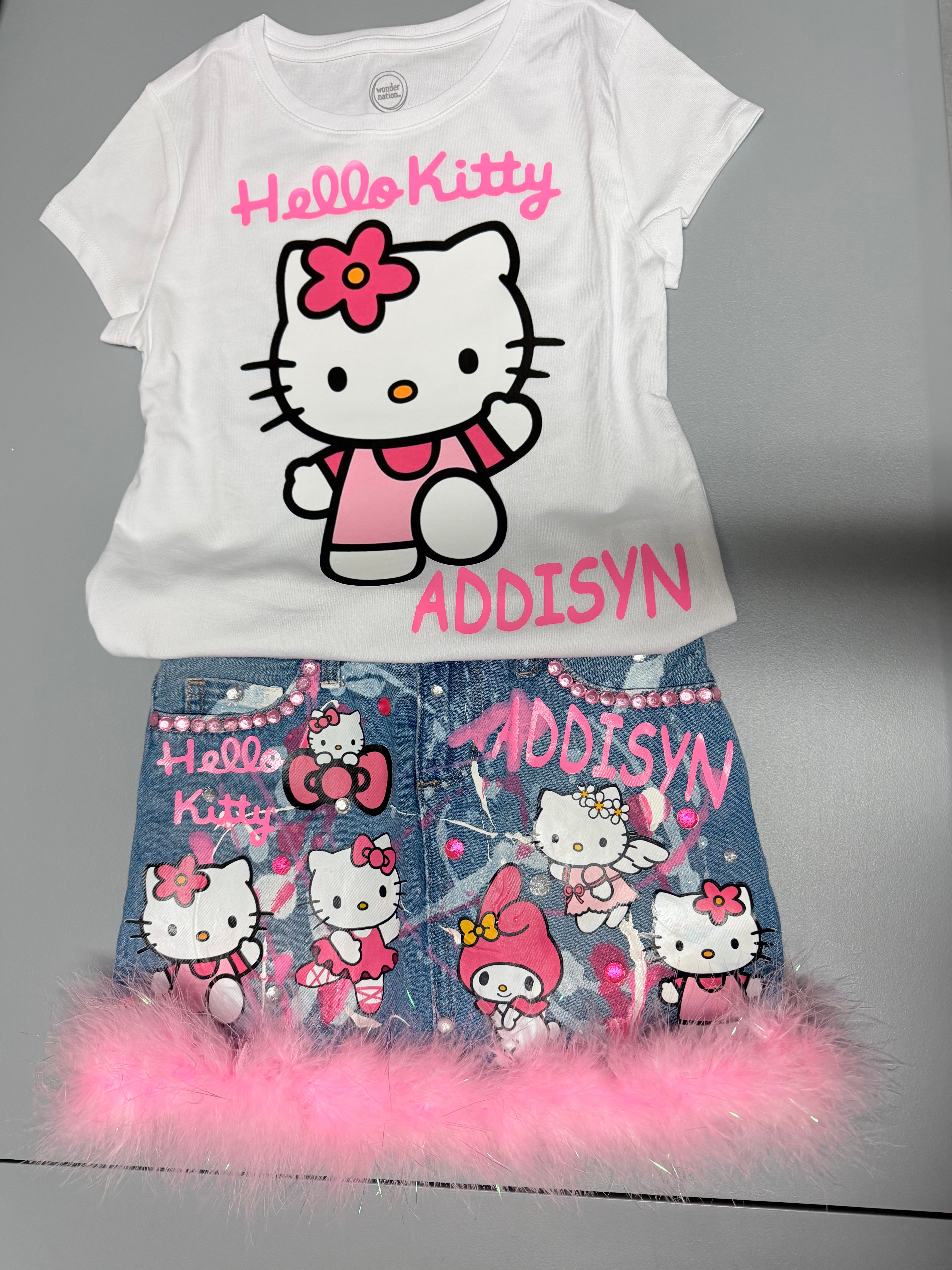 Custom Hello K party set