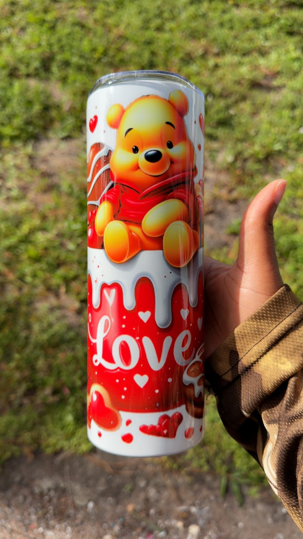 Winnie inspo tumbler cup