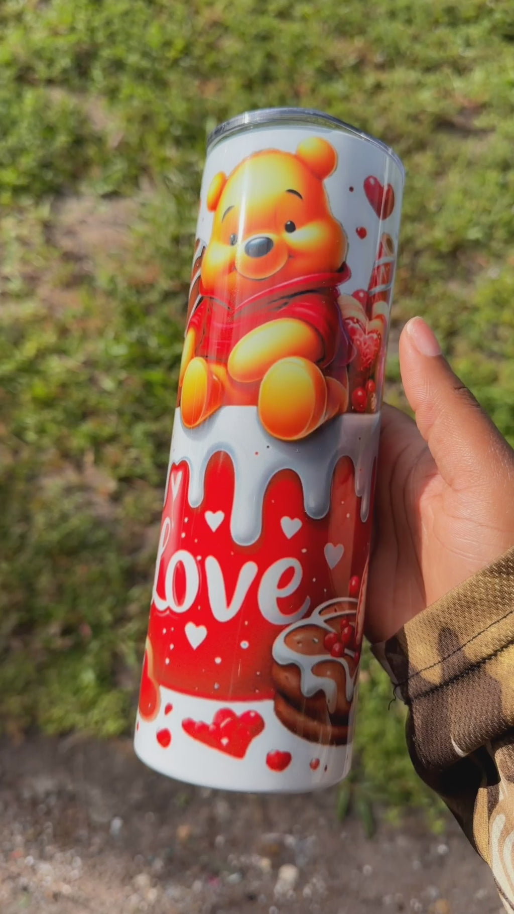 Winnie inspo tumbler cup